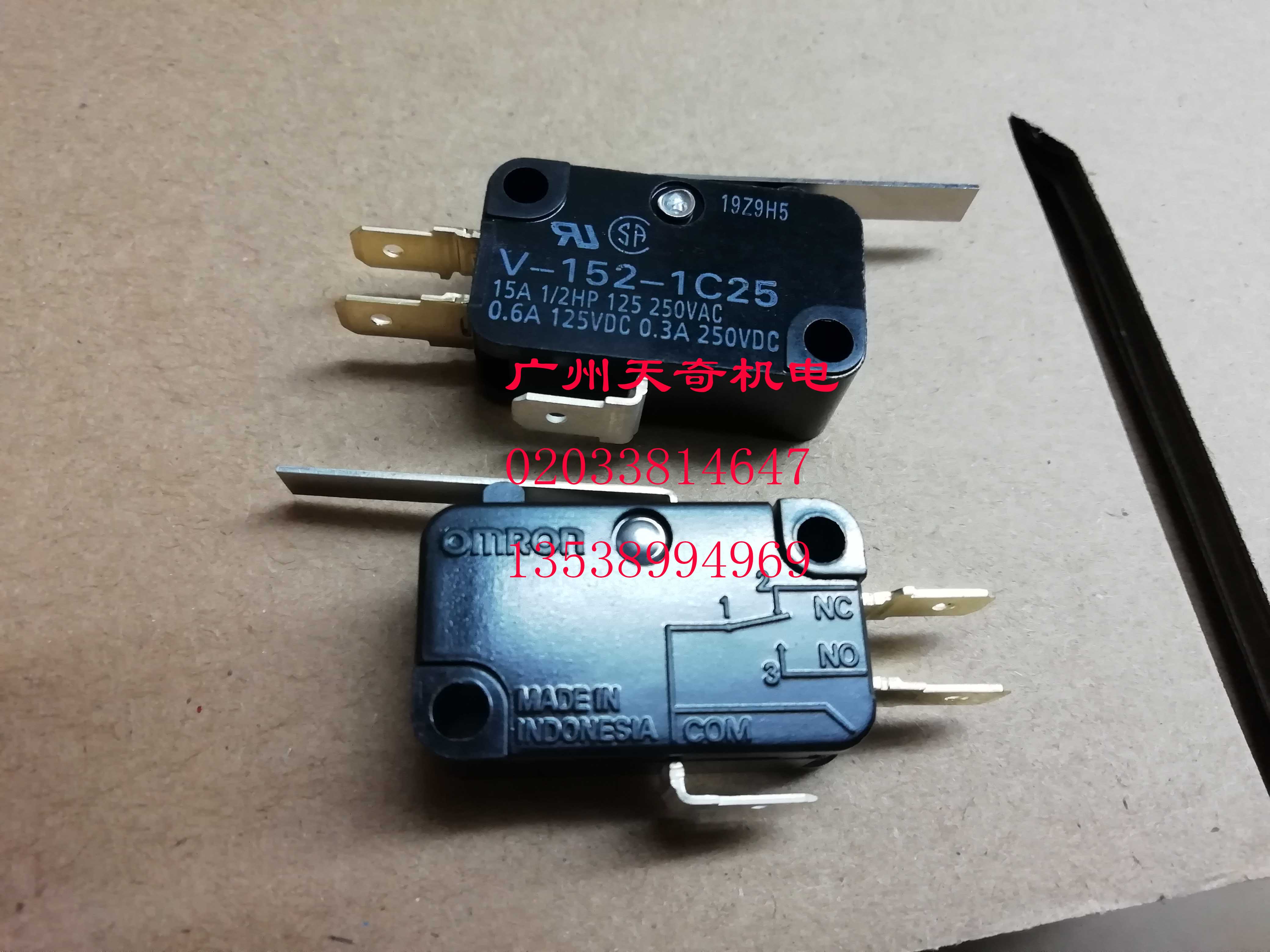 全新进口正品Omron欧姆龙微动