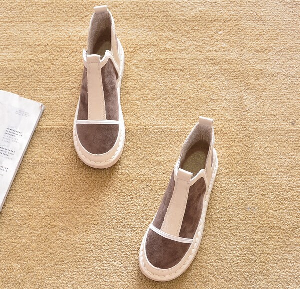 包邮2026新款外贸春秋平底短靴单靴短筒马丁靴及踝靴时装靴女靴子