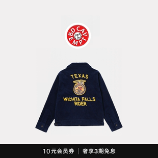 5折现货 长袖 复古工装 夹克刺绣灯芯绒男 cavempt阿美咔叽美式