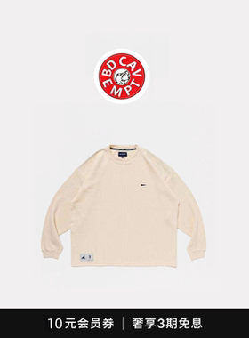 [5折现货]BD CAVEMPT WAFFLE LS日系潮牌CDCT华夫格打底长袖男女