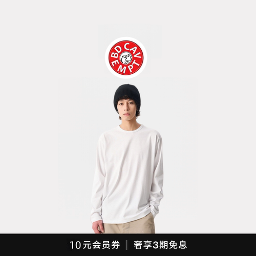 [5折现货]BD CAVEMPT娜娜米卡COOLMAX 山系长袖日系宽松潮长袖T恤
