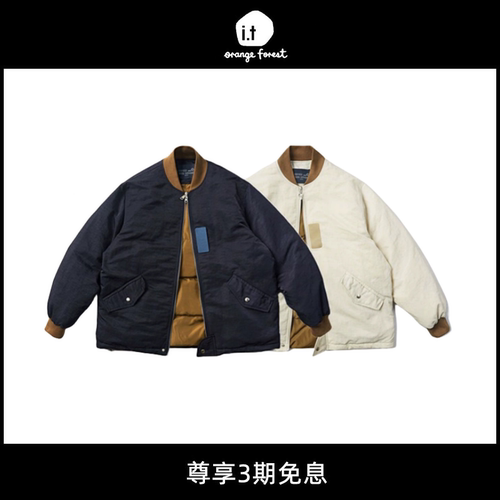 【5折现货】一如既往好穿~日系复古棒球领保暖加厚羽绒服廓形外套