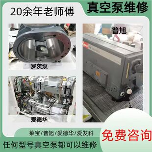 爱德华普旭莱宝爱发科汉中罗茨泵里其乐真空泵维修保养耗材贝克