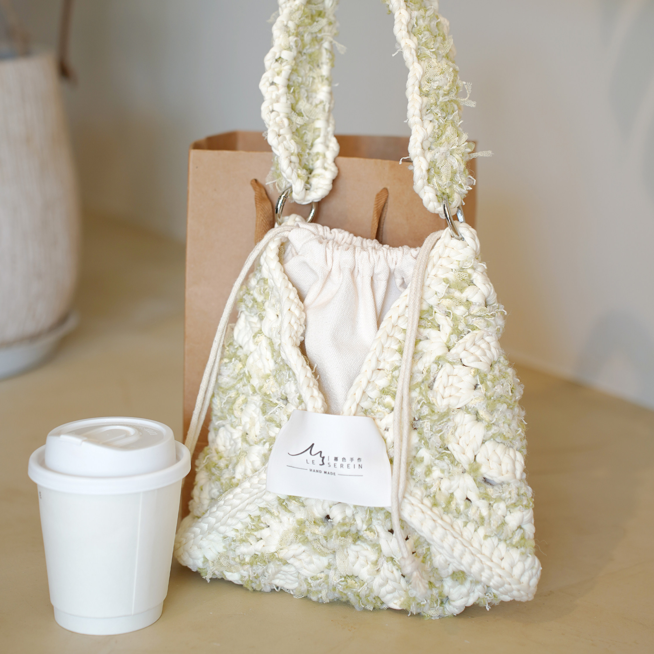 暮色｜花片包青蔷薇款毛线手工diy材料包钩针编织包礼物钩织原创,服饰配件/皮带/帽子/围巾,DIY编织材料包,淘宝优惠券,粉丝福利购,淘宝优惠卷