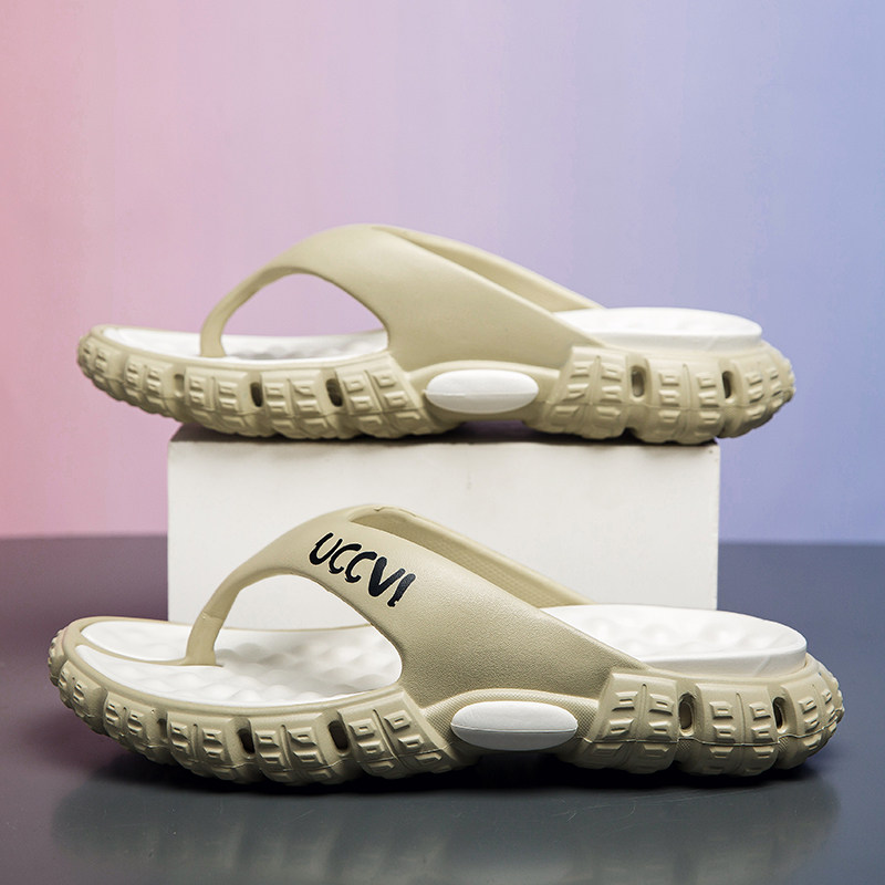 帛步人字拖男夏季新款外穿按摩凉鞋踩屎感防滑沙滩鞋拖鞋夹脚凉拖,流行男鞋,人字拖,淘宝优惠券,粉丝福利购,淘宝优惠卷