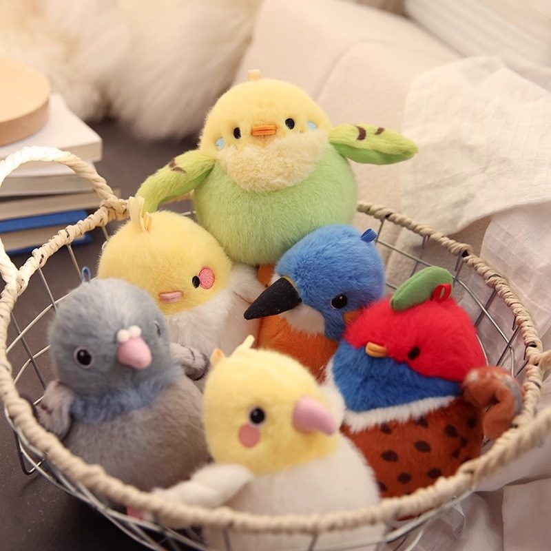 站肩小鸟公仔玄凤山雀肥乌鸦趴在肩膀上的磁吸玩偶毛绒玩具送宝贝,玩具/童车/益智/积木/模型,毛绒/玩偶/公仔/布艺类玩具,淘宝优惠券,粉丝福利购,淘宝优惠卷