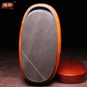 非砚老坑血丝重器送礼龟甲纹作品