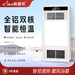 科狮龙风暖浴霸灯集成吊顶排气扇