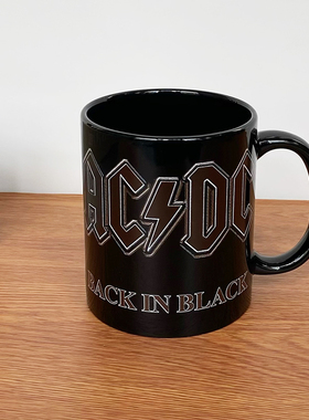 350ml 摇滚乐队ACDC周边陶瓷马克杯水杯