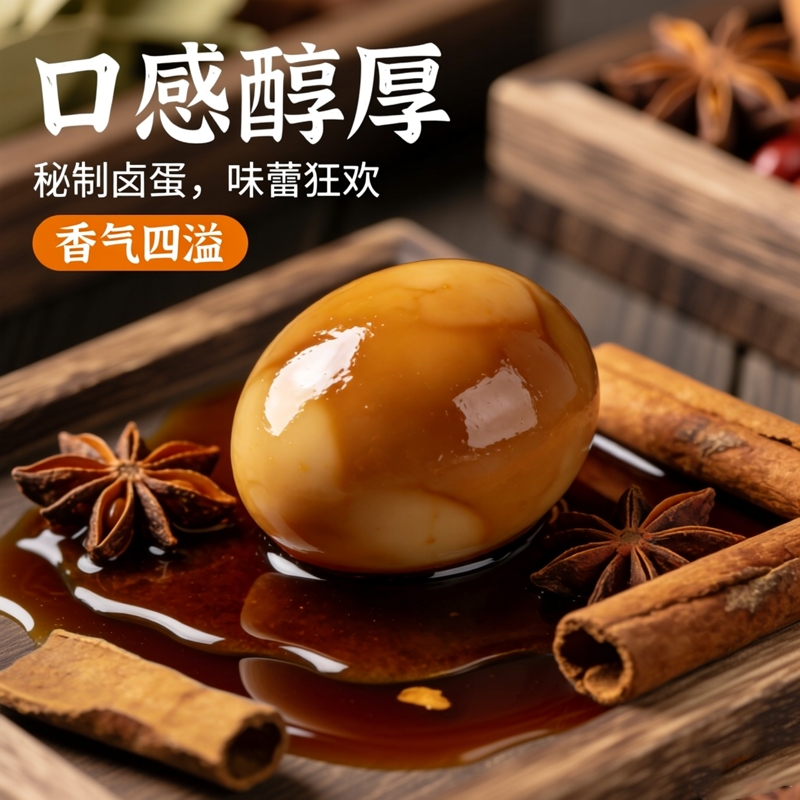啃馋你五香茶叶蛋卤味卤蛋即食卤蛋整箱批发办公室零食解馋小零食