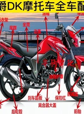 适用摩托车DK150-30C/30D/30F电喷导流罩 仪表大灯前挡泥配件