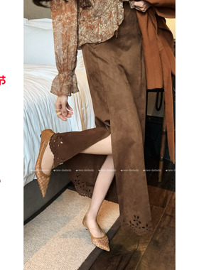 利达 NEW DADADA【夏午漫光】气质休闲设计感显瘦半裙CEM1270