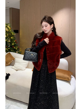 利达 NEW DADADA【暖糖织梦】高级感休闲百搭草草马甲YGM4278