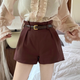 百搭显瘦高腰辣妹热裤 外穿包臀裤 TBC1583 女西装 利达NEWDADADA短裤