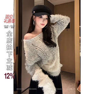 NEW 休闲修身 DADADA 时尚 毛织上衣CPM1955 闪闪惹人爱 利达