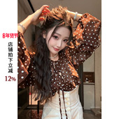 波点衬衫 利达 QUM4291 复古波点 气质百搭时尚 NEW DADADA