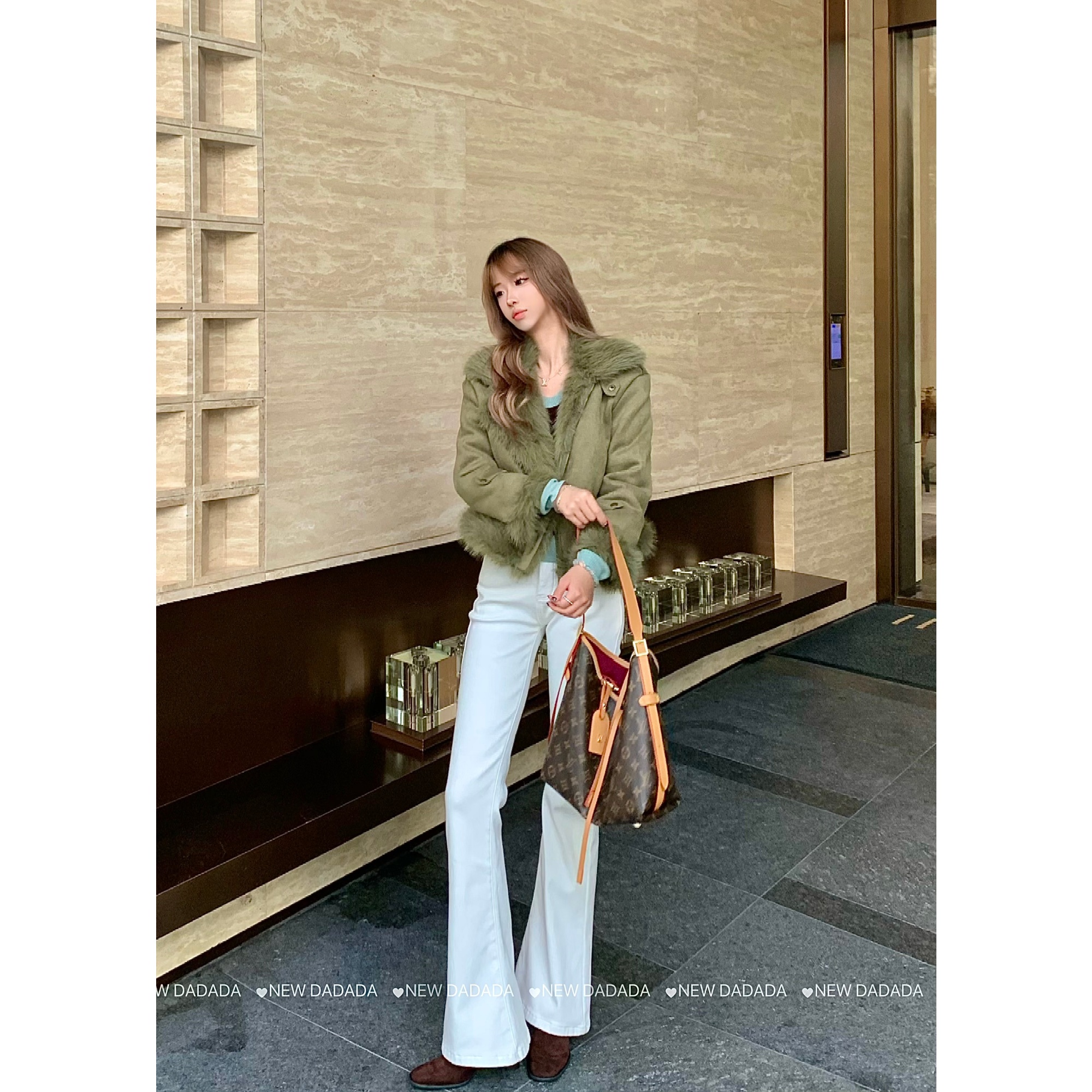 利达 NEW DADADA【孤光自照】时尚休闲修身气质外套XHM2338