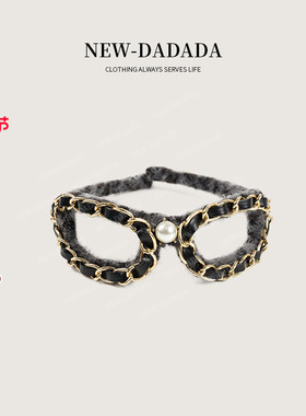 利达NEW DADADA【利达同款】小众时尚百搭发箍DVM283