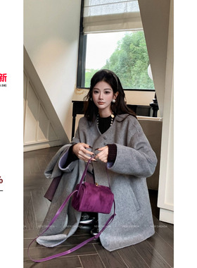 利达 NEW DADADA【多姿】时尚休闲修身气质外套大衣CHM3167