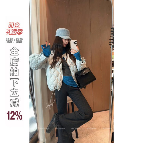 版型巨好看的冬装羽绒服女新款