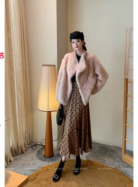 利达 NEW DADADA 【珍珠奶茶】显瘦高腰百搭气质半身裙CEM4202