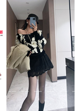 利达 NEW DADADA【国色天香】气质休闲设计感显瘦短半裙DEM3156