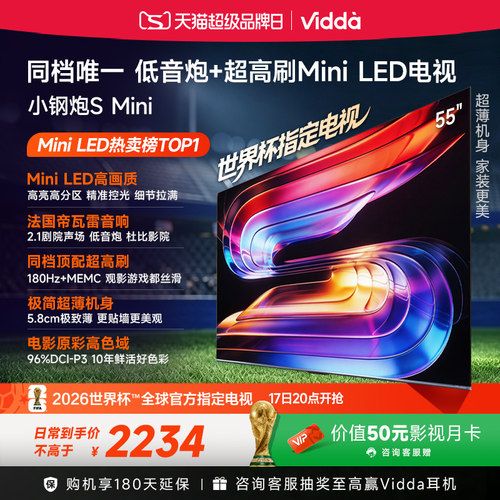 ViddaSMini海信电视55英寸