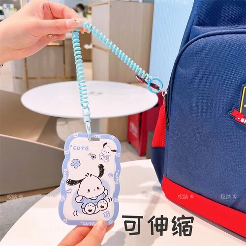 老人学生门禁防丢失弹簧绳子弹力