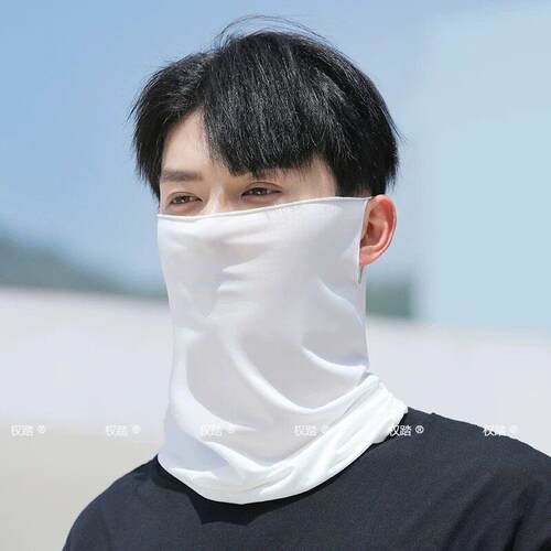 防晒面罩男围脖夏季护颈骑手男款