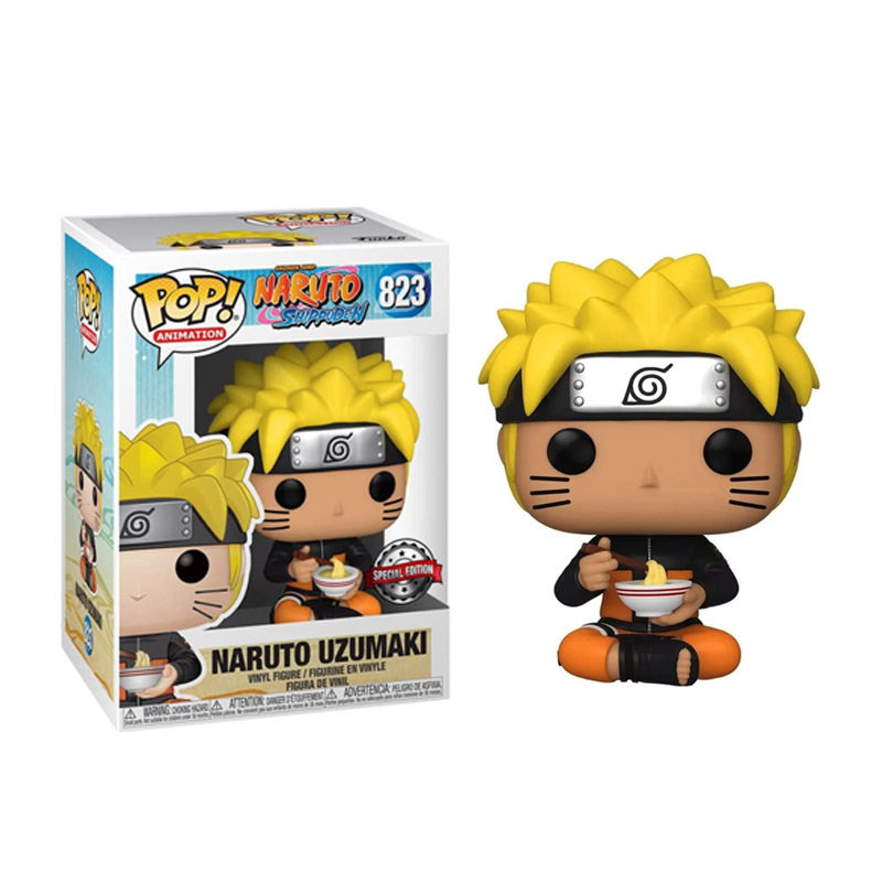 funko pop 火影忍者 鸣人吃面场景823#手办摆件公仔模型周边限定