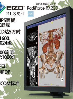 医用显示器彩色CR/CT/DR/MR医疗EIZO艺卓RX240/RX220/211/RX250