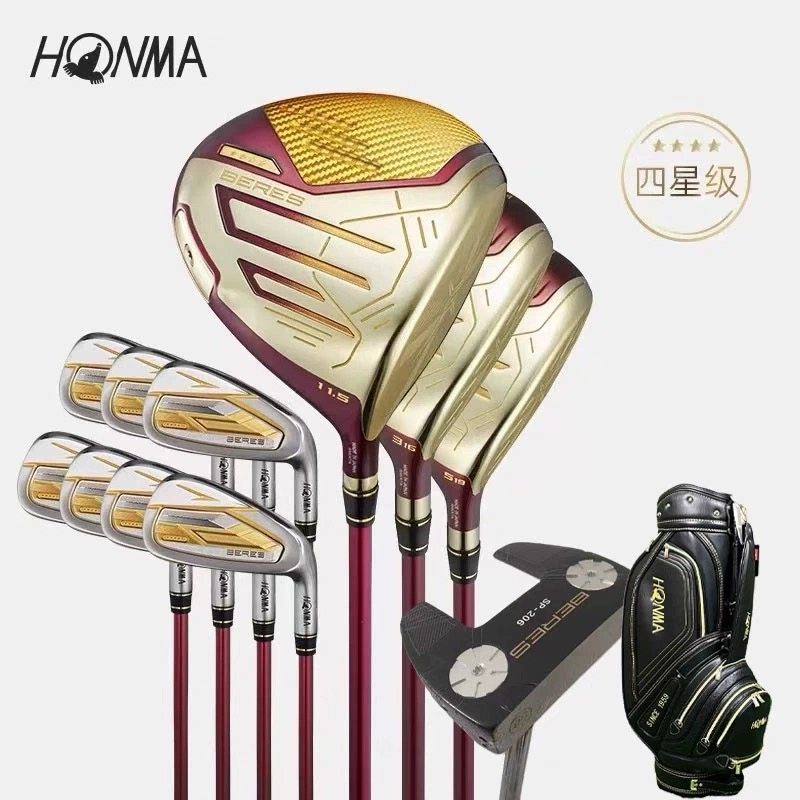 HONMA BERES 25新款09男士高尔夫球杆男士套杆星级高尔夫赠推杆