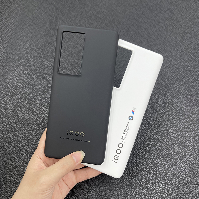 适用于vivoIQOO8Pro原装手机壳iqoo8原厂正品防摔IQOO8pro保护套潮白色