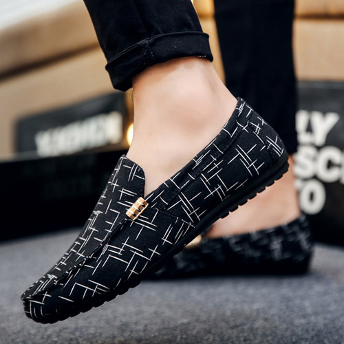 老北京布鞋男休闲透气防臭豆豆鞋