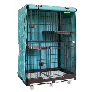 猫笼罩子防风保暖猫笼套冬季保暖室外防雨冬天加棉挡风遮阳笼子罩