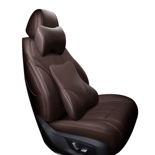 真皮座椅套全包订做2024款汽车坐垫四季通用牛皮座套新款专用座垫