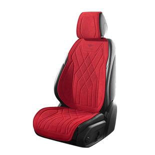 沃尔沃XC60专用汽车麂皮绒坐垫XC40S90新S60L座椅套XC90/XC70单垫