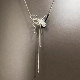 Vintage古着 Snakes and butterflies项链