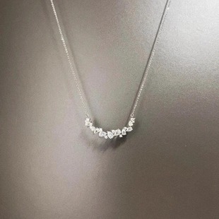 flower项链 wisteria Vintage古着 Zircon