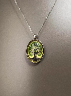 Vintage古着 Tree of Life项链