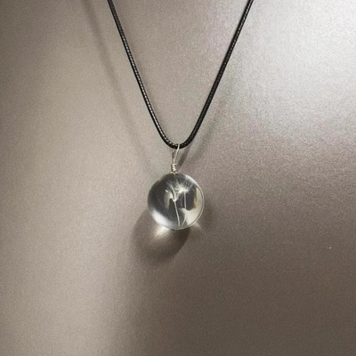 Vintage古着 Dandelion in the ball项链