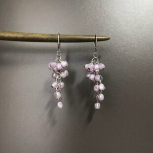 Vintage古着 Whispering Wisteria耳饰