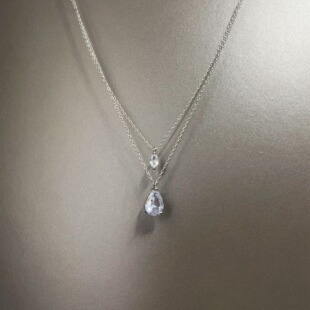 Vintage古着 Marquise Teardrop项链