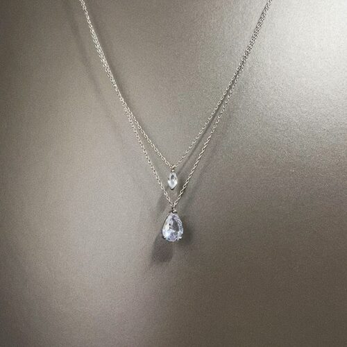Vintage古着 Marquise Teardrop项链