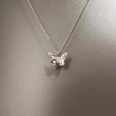 Vintage古着 Dopamine butterfly项链