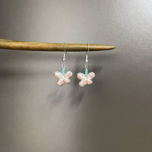 Vintage古着 Balloon butterfly耳饰