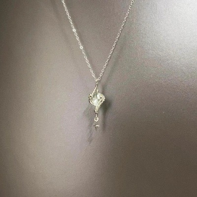 Vintage古着 Conch Green Forest项链