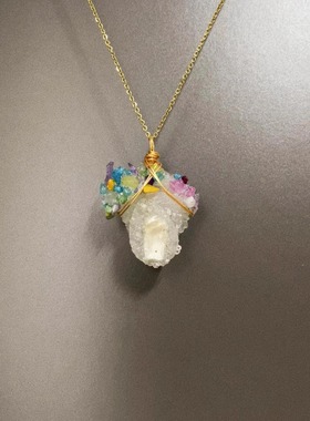 Vintage古着 Dopamine natural stone项链