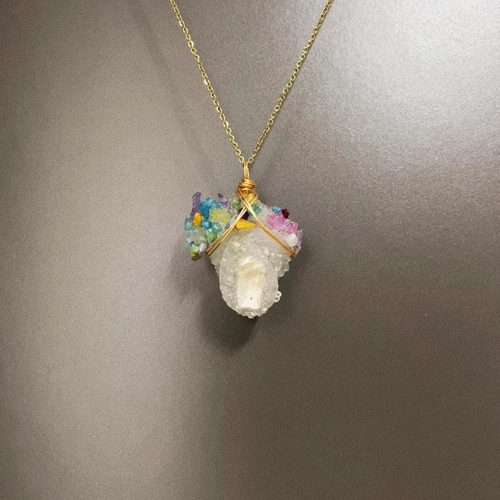 Vintage古着 Dopamine natural stone项链