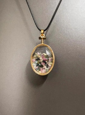 Vintage古着  Stones in the bottle项链